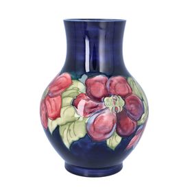 Walter Moorcroft Large Clematis Vase