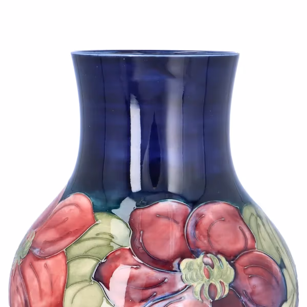 Walter Moorcroft Large Clematis Vase