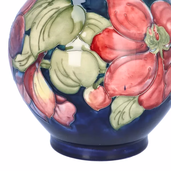 Walter Moorcroft Large Clematis Vase