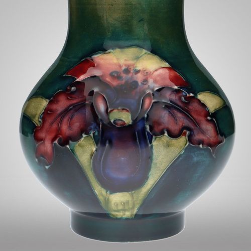 Mid 20th Century Small Moorcroft Orchid Vase image-3