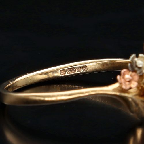 9ct Gold Cultured Pearl Ring image-5