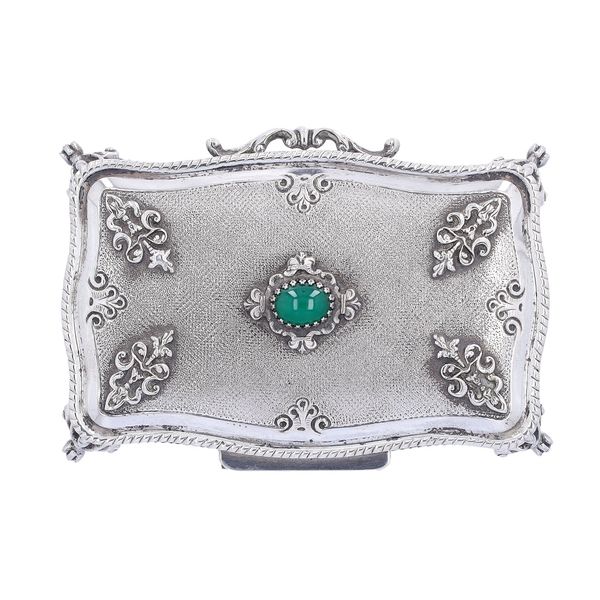 19th Century Silver Trinket Box