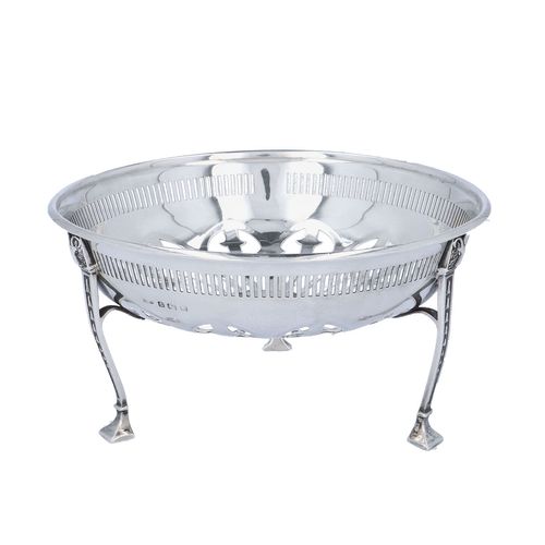 Art Deco Solid Silver Bowl image-1