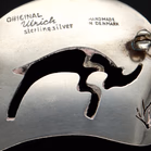 Vintage Ulrich Sterling Silver Gazelle Brooch