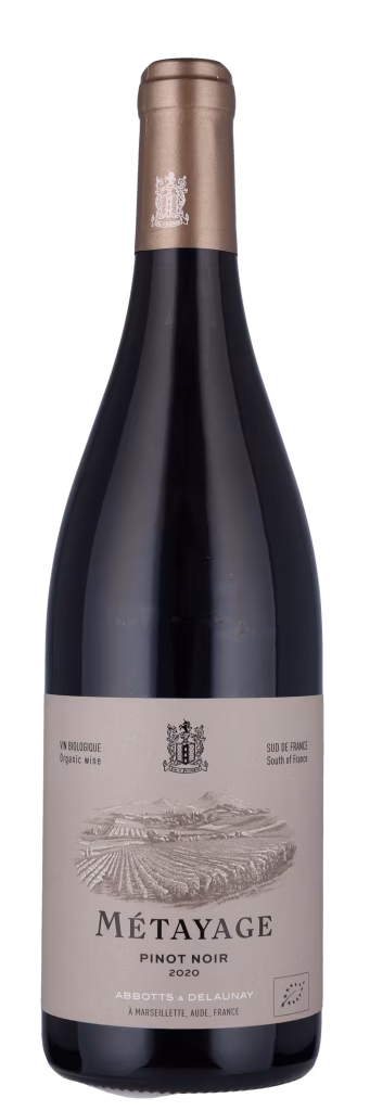 METAYAGE PINOT NOIR ØKO IGP PAYS DOC,  Abbotts & Delaunay