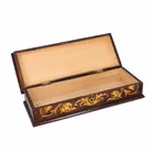 19th Century Inlaid Walnut Ladies Glove Box