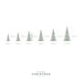 Kerstboom formaten / Christmas Tree sizes diameter - 2D image