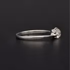 Antique Platinum Old Cut Diamond Ring