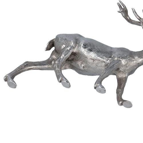 Contemporary Silver Model of a Stag image-6