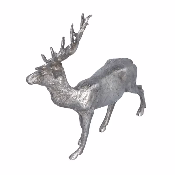 Contemporary Silver Model of a Stag