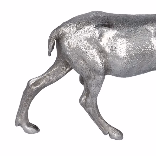 Contemporary Silver Model of a Stag