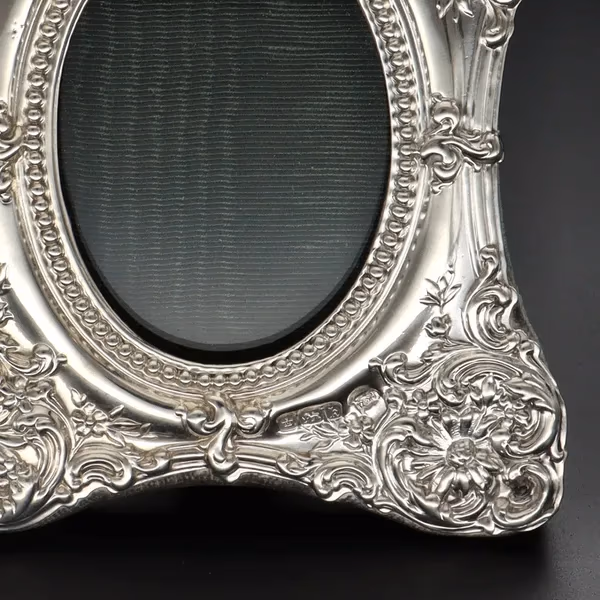 Pair of Early 20th Century Silver Photo Frames