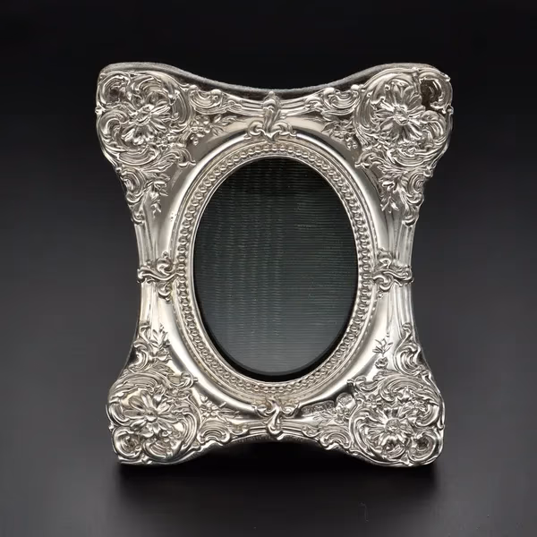 Pair of Early 20th Century Silver Photo Frames