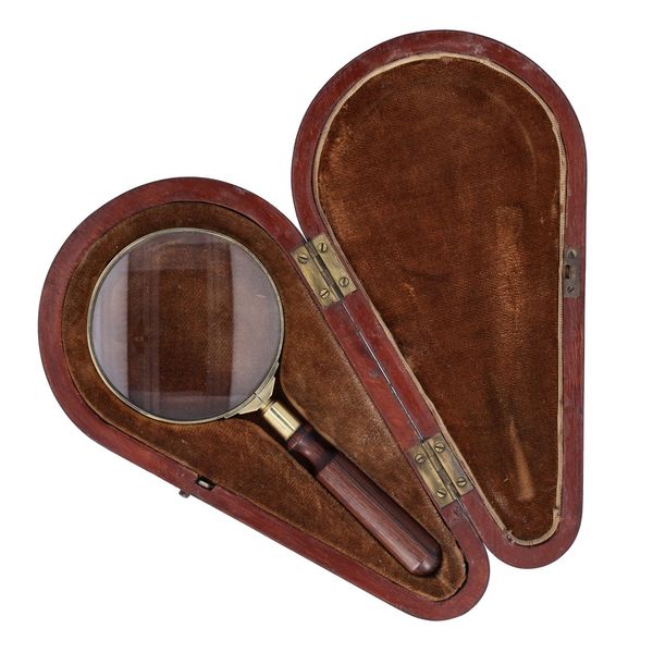 Georgian Rare Magnifying Glass and Box