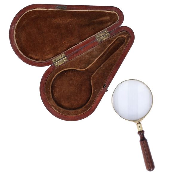 Georgian Rare Magnifying Glass and Box