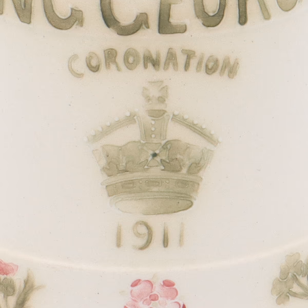 William Moorcroft Liberty Coronation Mug 1911