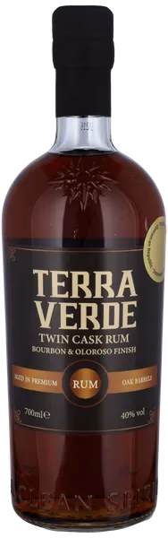 TERRA VERDE Twin Cask rum A Clean Spirit