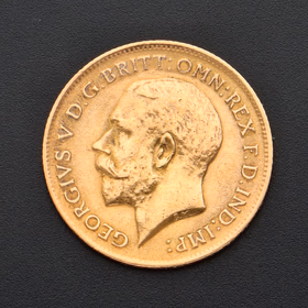 1913 George V Gold Half Sovereign