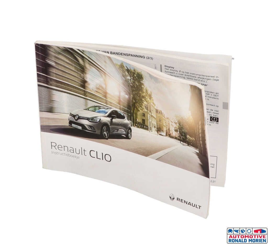 Used Instruction Booklet Renault Clio IV (5R) 0.9 Energy TCE 90 12V Price € 15,00 Margin scheme offered by Automaterialen Ronald Morien B.V.