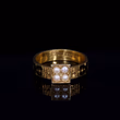 360° view of The Antique Victorian 1881 Pearl Mourning Ring