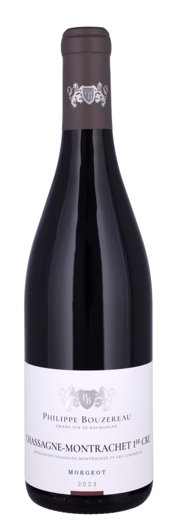 CHASSAGNE MONTRACHET 1. CRU MORGEOTS ØKO ROUGE Domaine Philippe Bouzereau