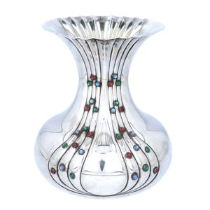 Early 20th Century Padgham and Putland Silver Vase