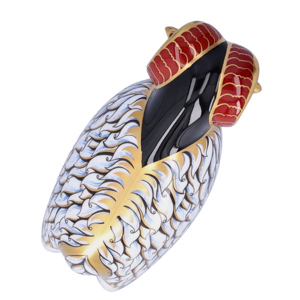 Royal Crown Derby Paperweight of a Ram