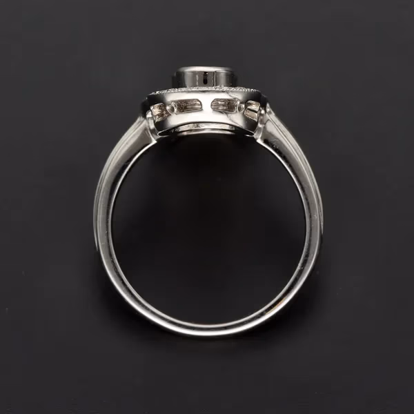 18ct White Gold Ruby and Diamond Dress Ring