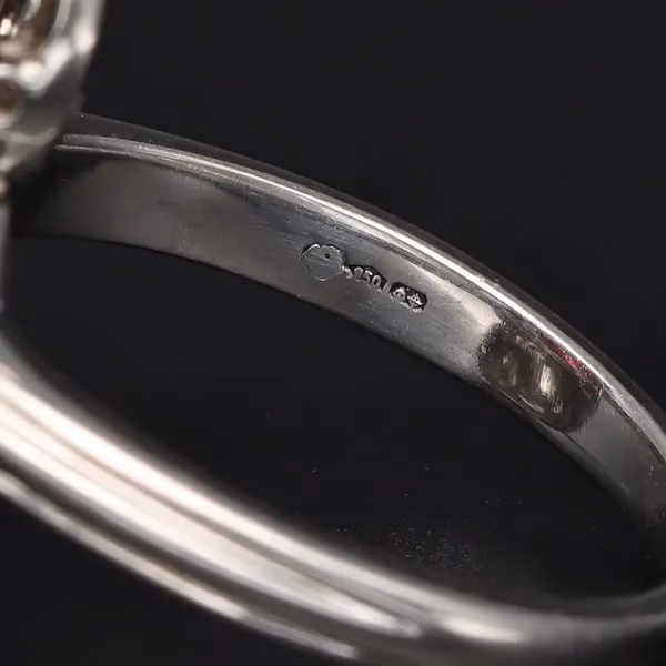 18ct White Gold Ruby and Diamond Dress Ring