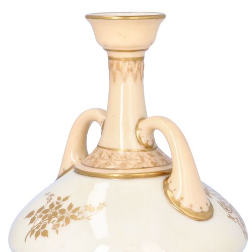 Worcester Blush Ivory Twin Handle Vase image-2