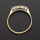 18ct Yellow Gold Five-Stone Diamond Ring