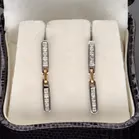 White Gold Diamond Earrings
