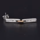 White Gold Diamond Earrings