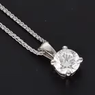 18ct Gold Lab Diamond Pendant