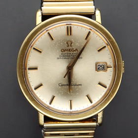 Omega Gold Capped Constellation Wristwatch