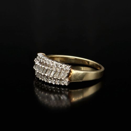 Gold Vari-Cut Diamond Ring. Birmingham 2004 image-3