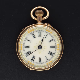 9ct Yellow Gold Pocket Watch