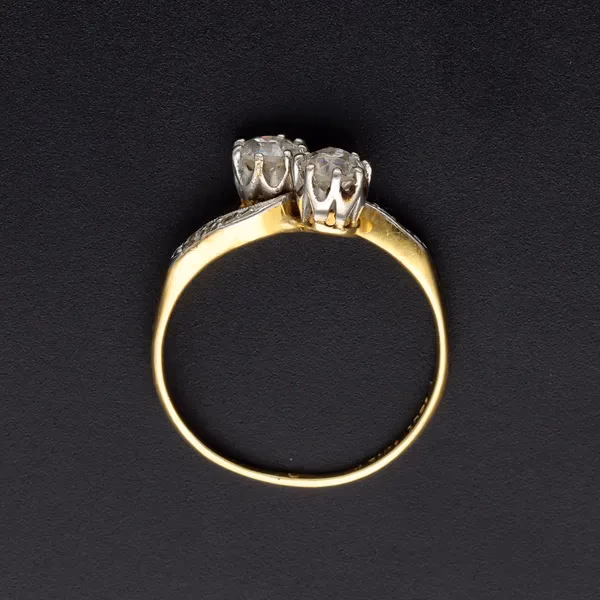 Vintage 18ct Gold Diamond Ring