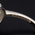 Platinum Diamond Daisy Ring