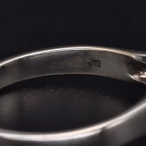 18ct White Gold Princess Cut Diamond Ring