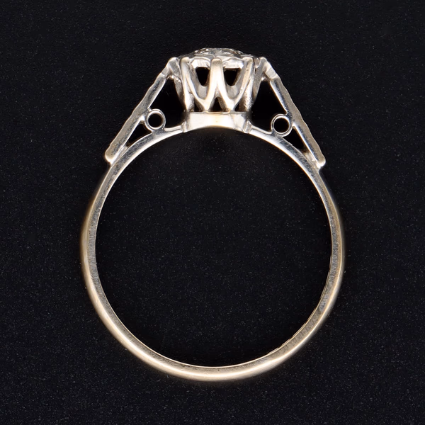 Vintage 18ct Gold Diamond Ring