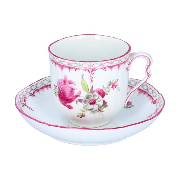 Early 20th Century KPM Berlin Tea Cup and Saucer