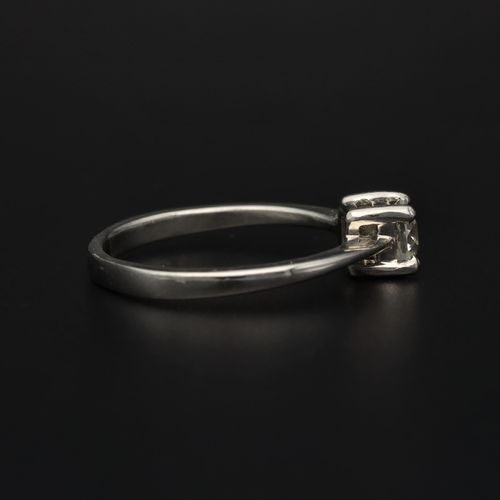 Platinum Diamond Solitaire Ring image-5