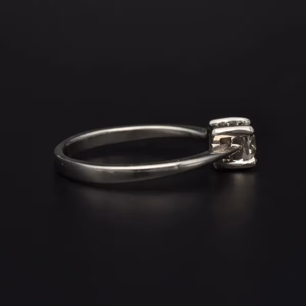 Platinum Diamond Solitaire Ring
