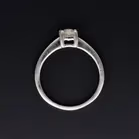 Platinum Diamond Solitaire Ring