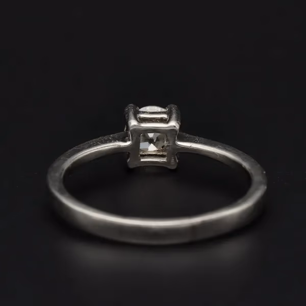 Platinum Diamond Solitaire Ring