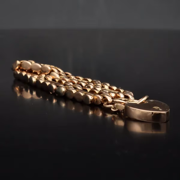 Victorian Rose Gold Bracelet