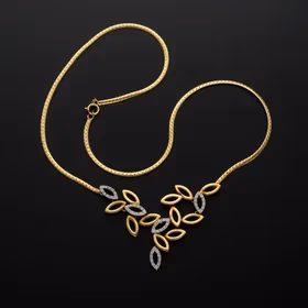 18ct Gold Diamond Necklace