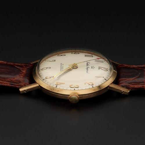 Mid 20th Century 9ct Gold Smiths Imperials Mens Watch image-4