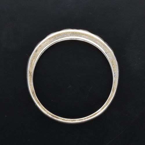 9ct White Gold Tanzanite Ring image-6